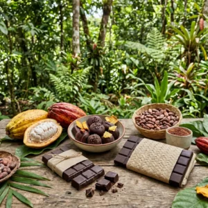 Derivados de cacao (chocolate de mesa y chocolatinas)